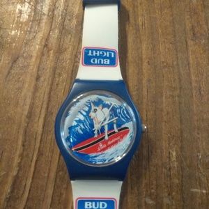 Spuds Mckinze vintage Bud light watch